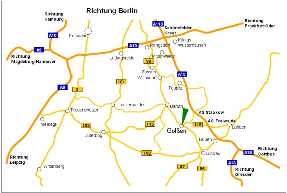 Anfahrt